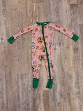 Bunny Knots Troop Beverly Hills Zippy Footie 12-18m